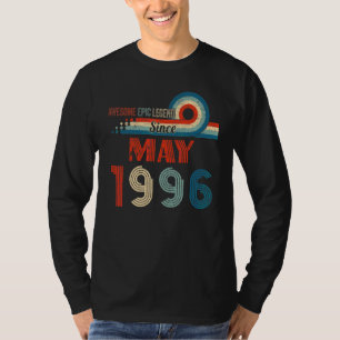T-shirt Awesome Epic Legend depuis mai 1996 26e anniversai