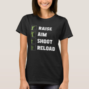 T-shirt Awesome Lever Objectif Reload Pour La Chasse De Gr