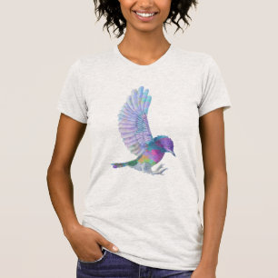 T-shirt Awesome mignon oiseau coloré