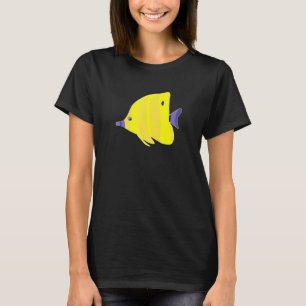 T-shirt Awesome Papillon Exotique Poisson Tropical Aquariu