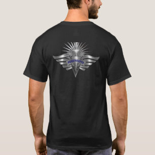 T-shirt Awesome Parachutiste Personnalisé Ailes Conçues