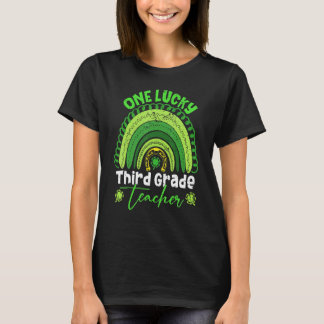 T-shirt Awesome Rainbow St Patricku2019s Day Love Third Gr