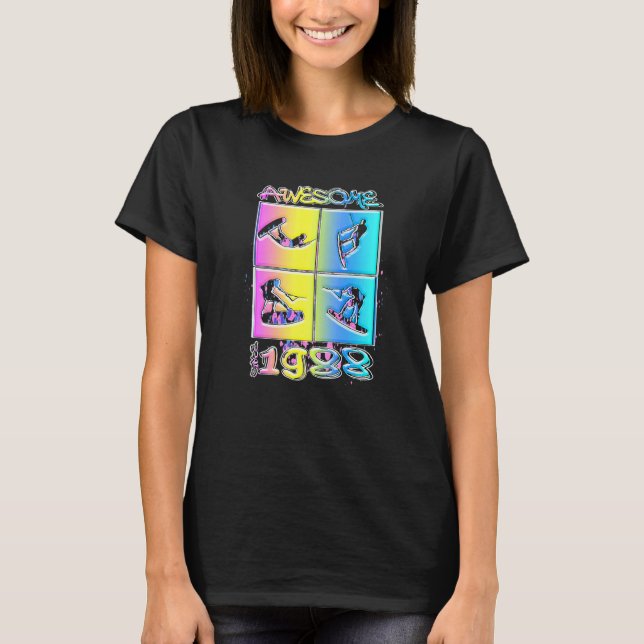 T-shirt Awesome since 1988 Wakeboard lifestyle  2 (Devant)