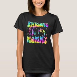 T-shirt Awome Comme Mon Maman Matching Mothers jour