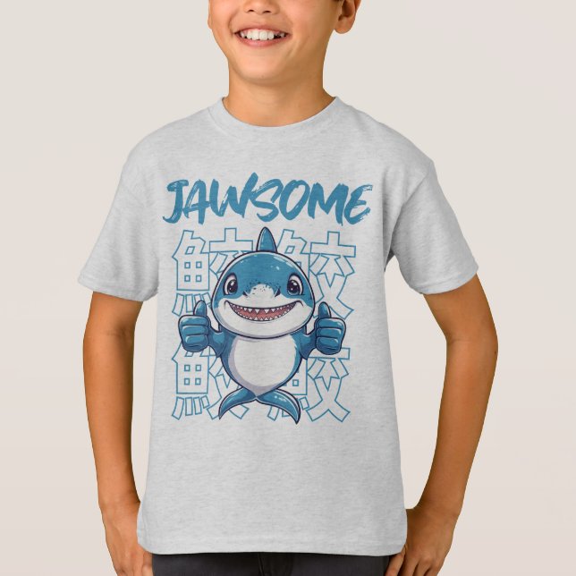 T-shirt Awsome Jawsome (Devant)