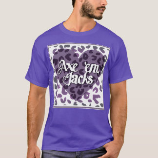 T-shirt Ax em empreinte de léopard