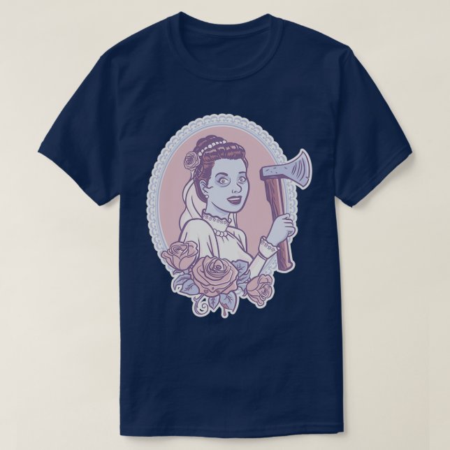 T-shirt Ax Happy Hauny Mariée (Design devant)