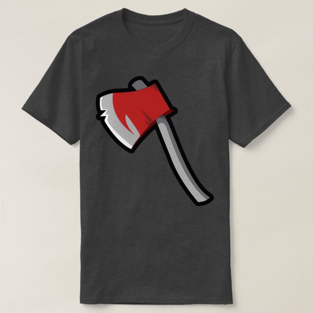 T-shirt Ax hatchet bois forêt chop arbre cadeau forêt (Design devant)