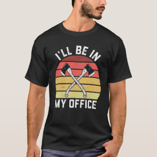T-shirt Ax Jetant Du Bois D'Oeuvre Drôle Ax Thrower