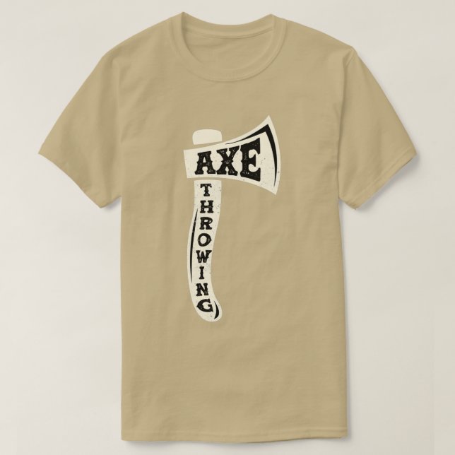T-shirt Ax Jetant Funny Axepert Retro Hatchet Jetant G (Design devant)