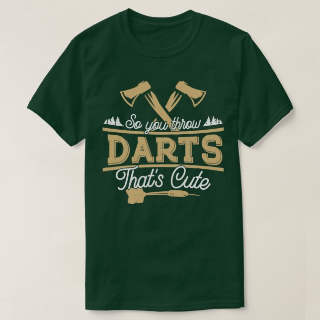 T-shirt Ax Jetant Pour Que Vous Jetez Des Fosses Qui Cute  (Design devant)