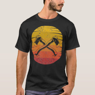T-shirt Ax Jetant Retro Sunset Ax Jetant Hatchett Lu