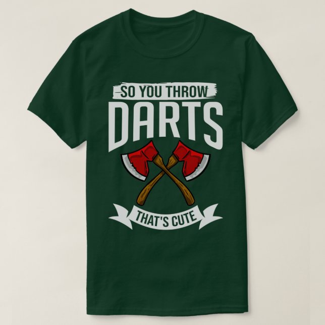 T-shirt Ax Jeter Concours Jeter Jeu Thrower Thrower 10 (Design devant)