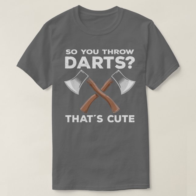 T-shirt Ax Jeter Drôle Drôle Dit Ax Thrower Idée Cadeau (Design devant)