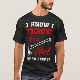 T-shirt Ax Jeter Femmes Hatchet Ax Femmes Lumberjack