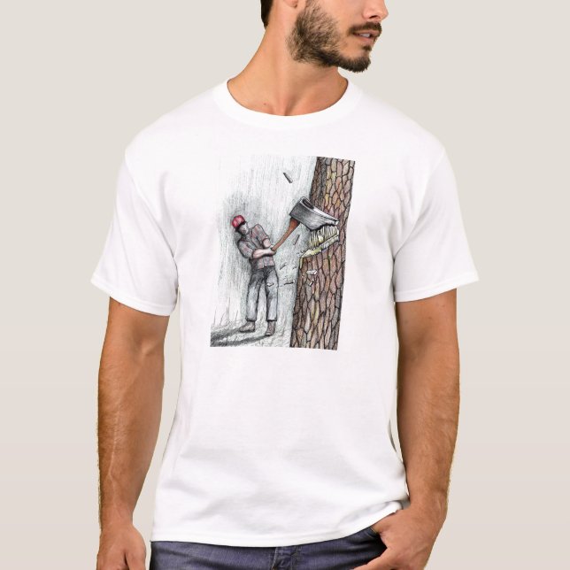 T-shirt Axe de Man (Devant)