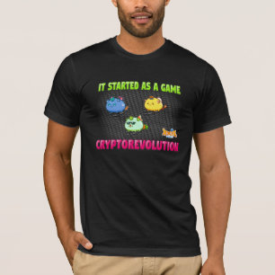 T-shirt AxieInfinity conduit cryptorevolution blackT-Shirt