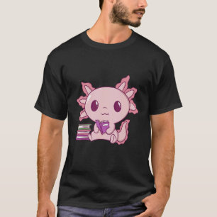 T-shirt Axolotl Animaux Hommes Anim de lecture