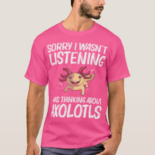T-shirt Axolotl Drôle Pour Les Amateurs De Salamandre Aqua