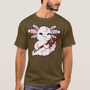T-shirt Axolotl joue du basson
