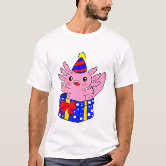 T-shirt axolotl Joyanniversaire
