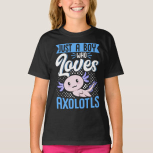 T-shirt Axolotl Lover Juste Un Garçon Qui Aime Axolotls Ka