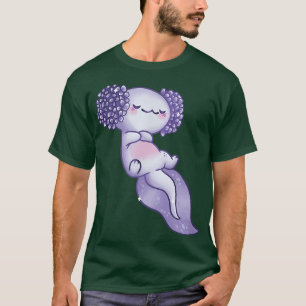 T-shirt Axolotl Sleep Nap Cute Funny Axolotls Kawaii Japon