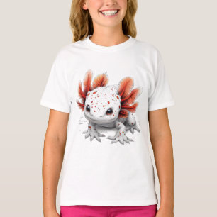 T-shirt "Axolotl Whimsy" Tee Delight pour les enfants dans
