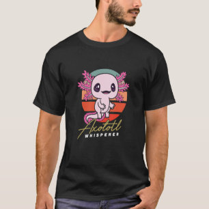T-shirt Axolotl Whisperer Mexicain Amphibian Tiger Salaman