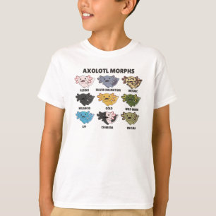 T-shirt Axolotls Du Monde Sweet Animaux Axolotl