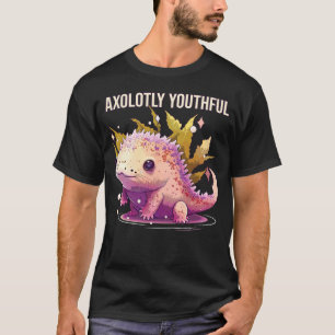 T-shirt Axolotly Jeune Axolotl Amphibien Mexicain Marcheur