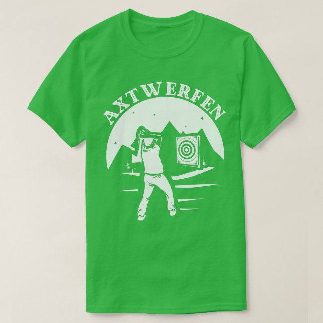 T-shirt Axtwerfen 16 (Design devant)