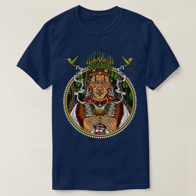 T-shirt Ayahuasca Shaman (Design devant)