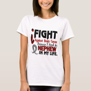 T-shirt Ayez besoin de mon cancer du cerveau de neveu