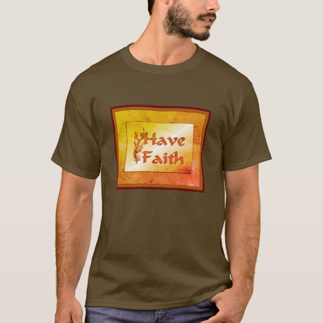 T-shirt Ayez la foi Flower Tree Inspiration (Devant)