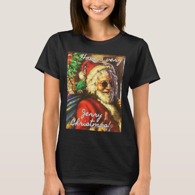 T-shirt Ayez Très Joyeux Noël Garcia Père Noël Holiday (Devant)
