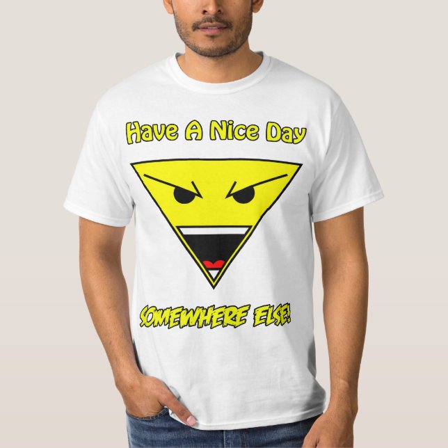 T-shirt Ayez un beau jour ailleurs ! (Devant)
