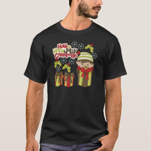 T-shirt Ayez Un Noël Holly Jolly