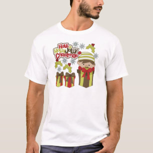 T-shirt Ayez Un Noël Holly Jolly