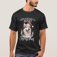 Ayez Vous Un Petit Husky Husky Noël Husky Père Noë