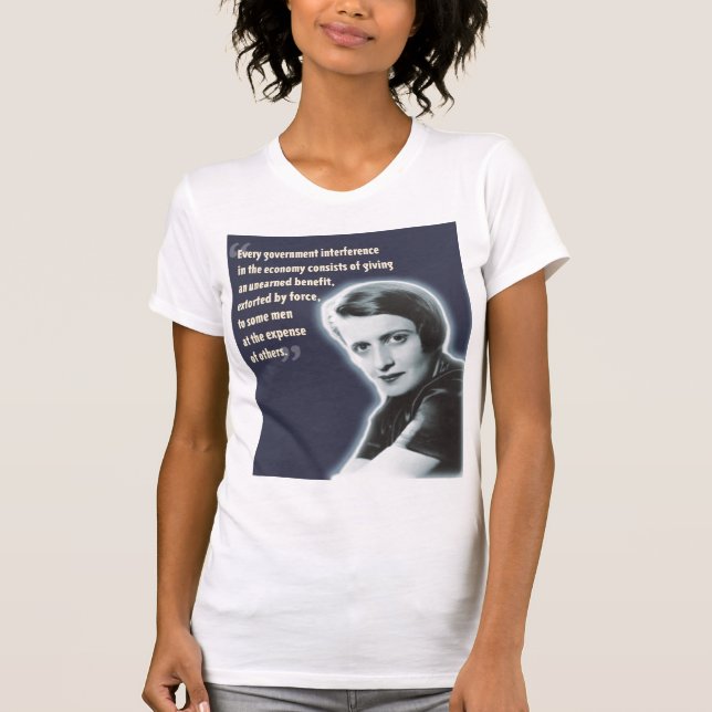 T-shirt Ayn Rand (Devant)
