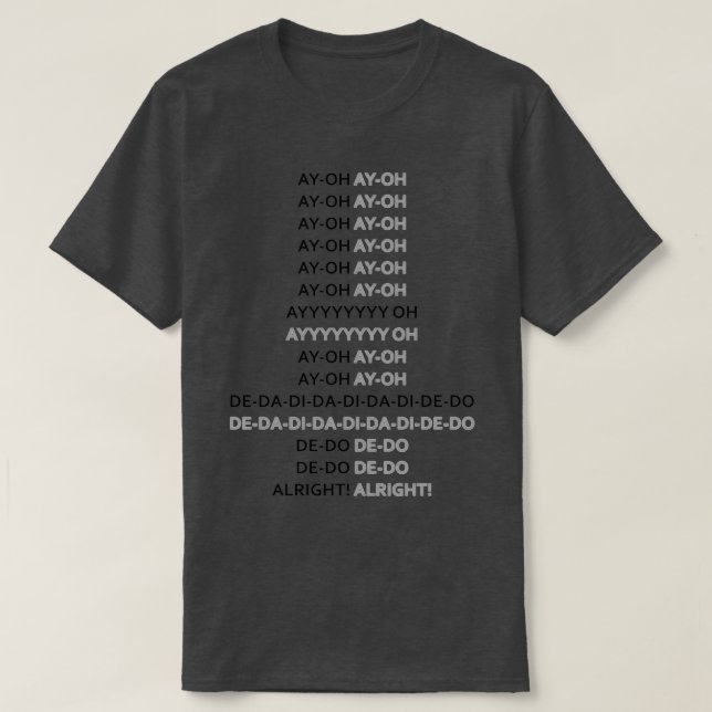 T-shirt AYOH Live Aid 1985 (Design devant)