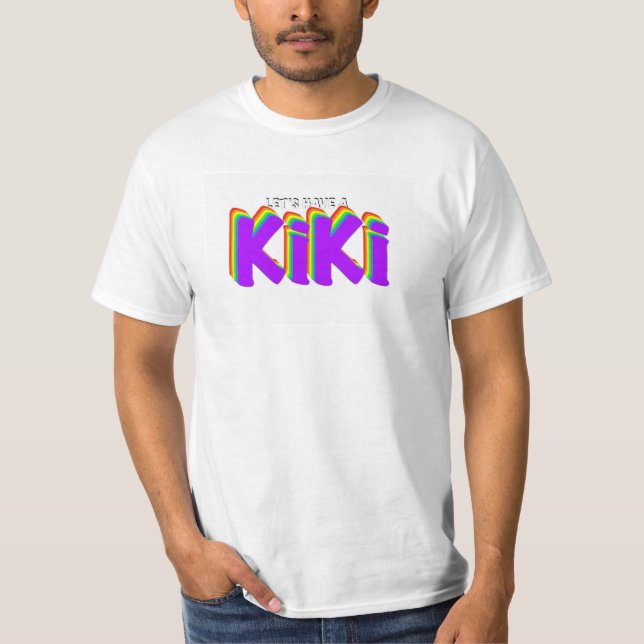 T-shirt ayons un kiki (Devant)