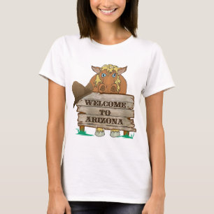 T-shirt AZ- Bienvenue à l'Arizona Horse