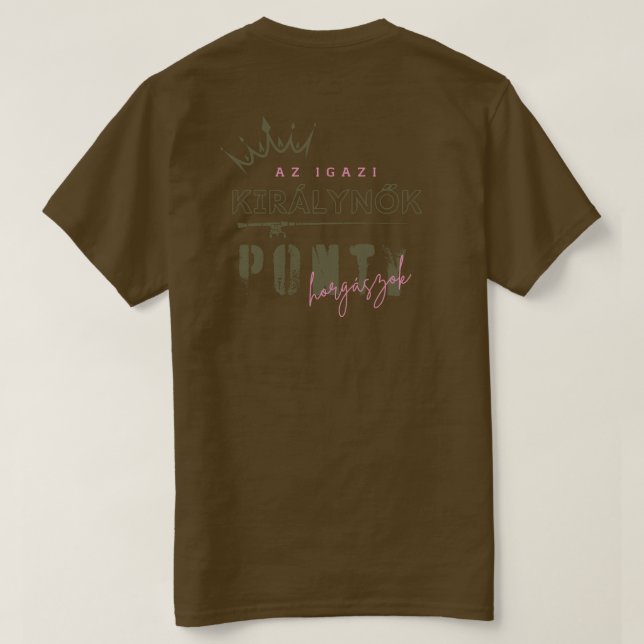T-shirt Az igazi királynők | Ponty (Design dos)