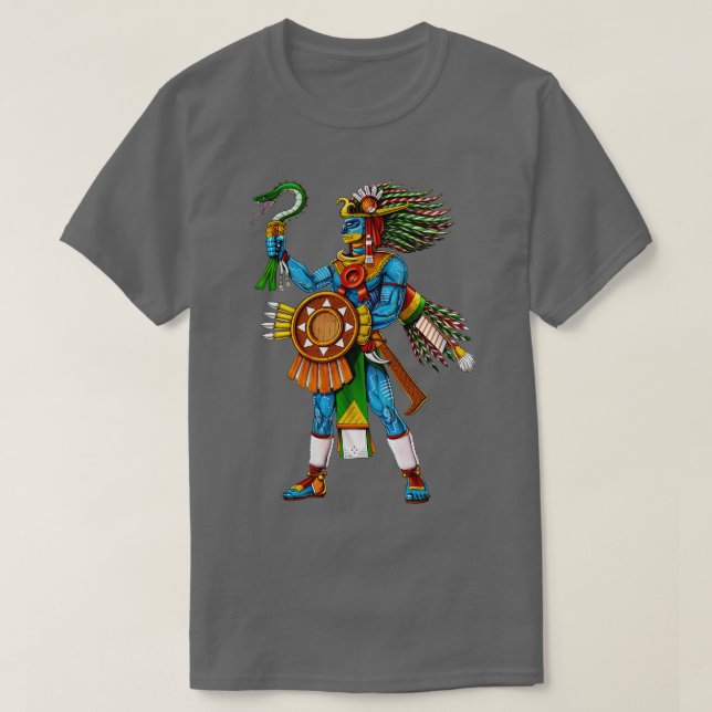 T-shirt Aztec Dieu Huitzilopochtli (Design devant)