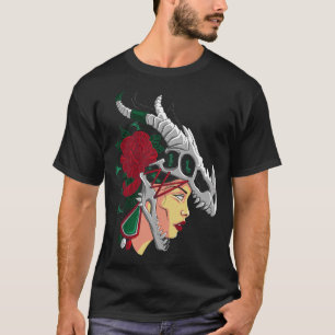T-shirt Aztec Femme forte Mexicaine fille Mexique