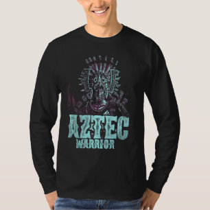 T-shirt Aztec Guerrier Roi Mexique Aztec Mayas natif Aztec