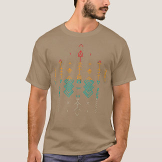 T-shirt Aztec Pattern Ancient Civilization Warrior Meican 