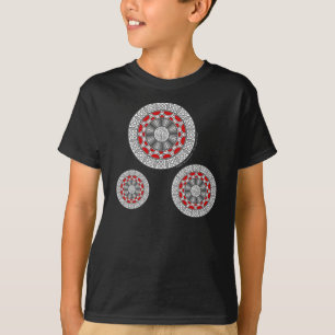 T-shirt Aztec rencontre un Alien et une petite chemise noi